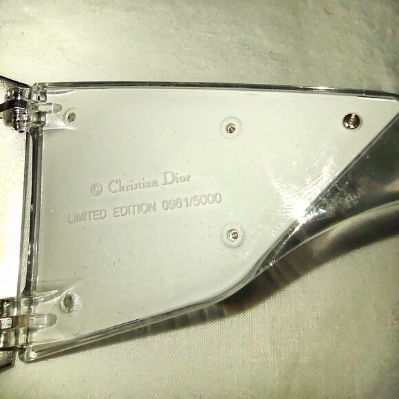 DIOR Luxury Mirror Sunglasses Limited Edition Swarovski Crystals Case Cloth Bag - Picture 8 of 8